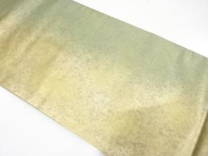 引箔　暈し柄　名古屋帯